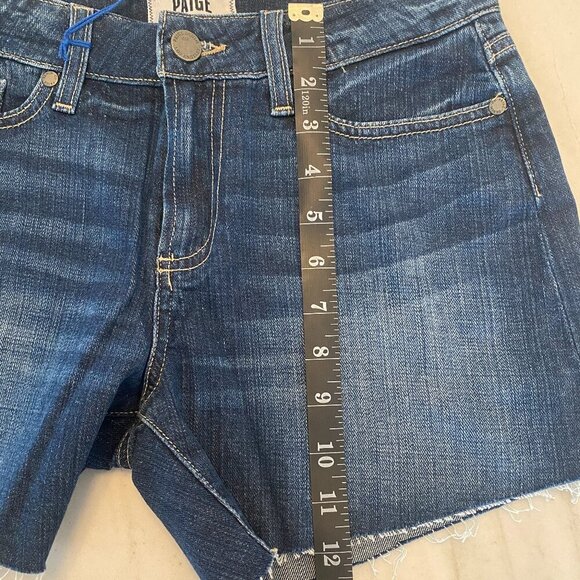 PAIGE NWT Emilia Cut Off Short Parmelee Size 24 - Picture 5 of 6